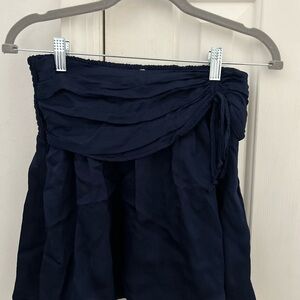 Navy Blue Skirt
